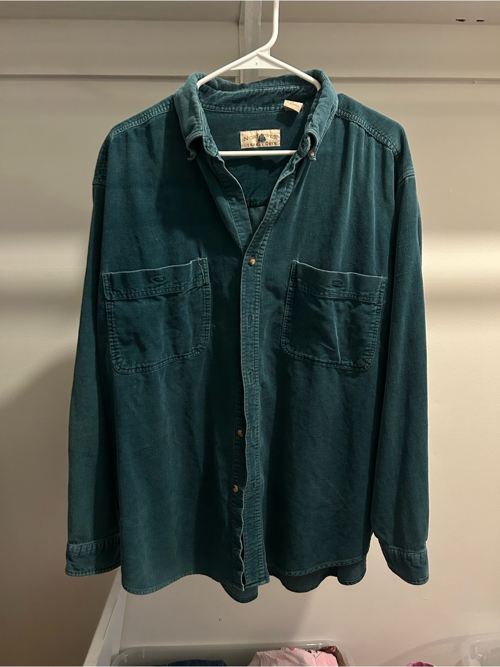 Northwest Territory Teal Button-Down Shirt